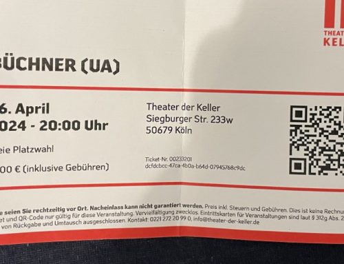 Theaterstück „Büchner“ – unsere Erfahrungen/ Erkenntnisse